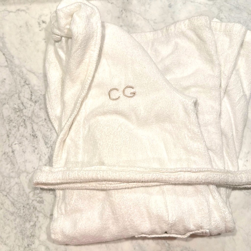 Pottery Barn, Organic Cotton, Monogrammed Robe